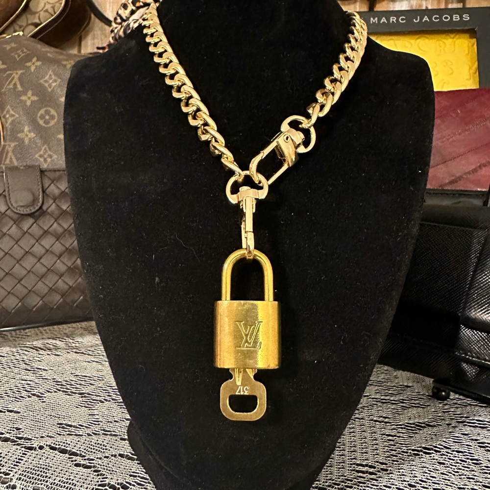 (SOLD) Authentic LV lock and key #317